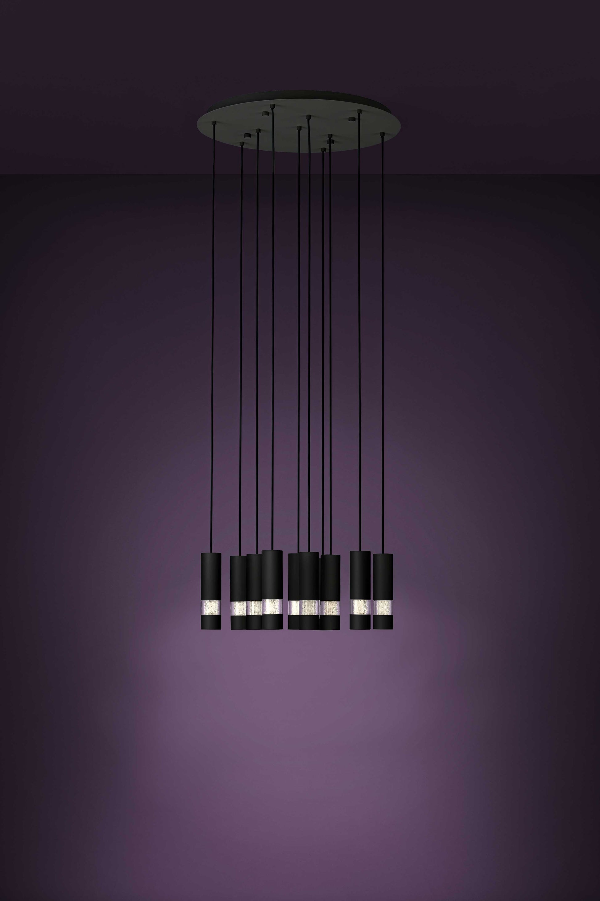 Suspension BERNABETA en noir — 39708A — Luminaire Expert