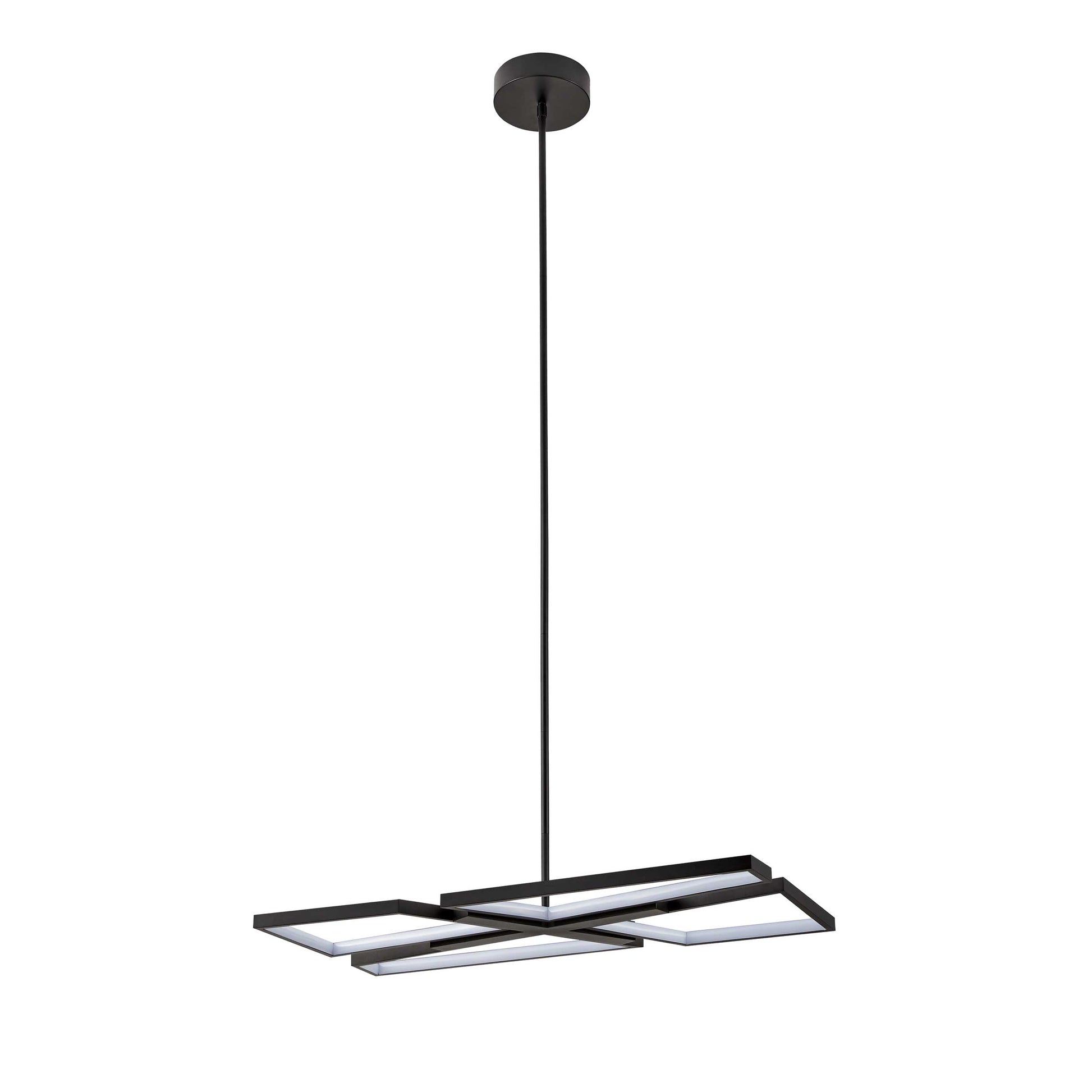 Suspension ALFIE en noir texturé — 207768A — Luminaire Expert