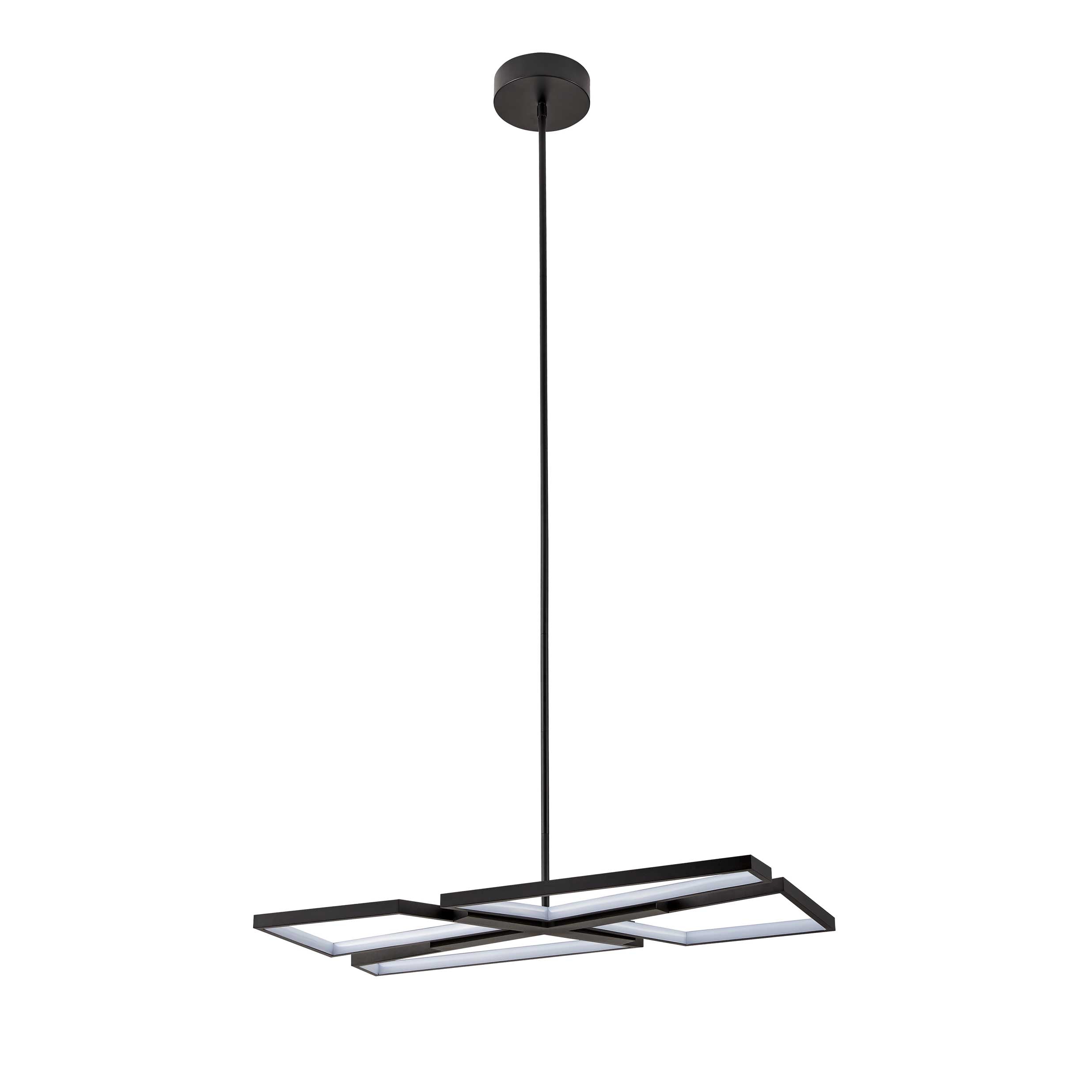 Suspension ALFIE en noir texturé — 207768A — Luminaire Expert
