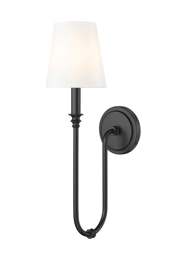 Applique murale JISELE en noir mat — IL-122A — Luminaire Expert