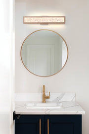 Applique murale COURTNEY en bronze champagne — 207705A — Luminaire Expert