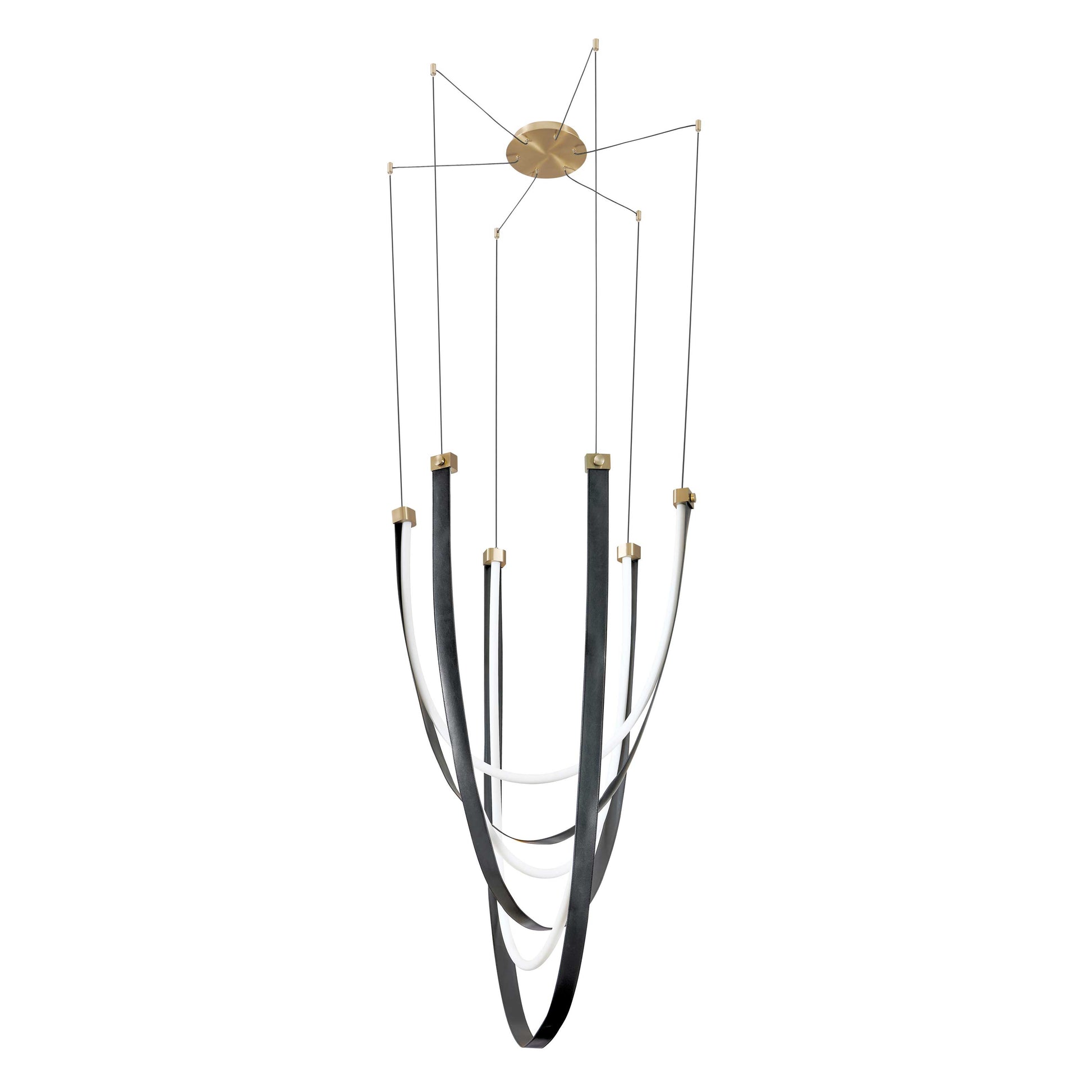 Suspension AYERS en champagne bronze — 207275A — Luminaire Expert