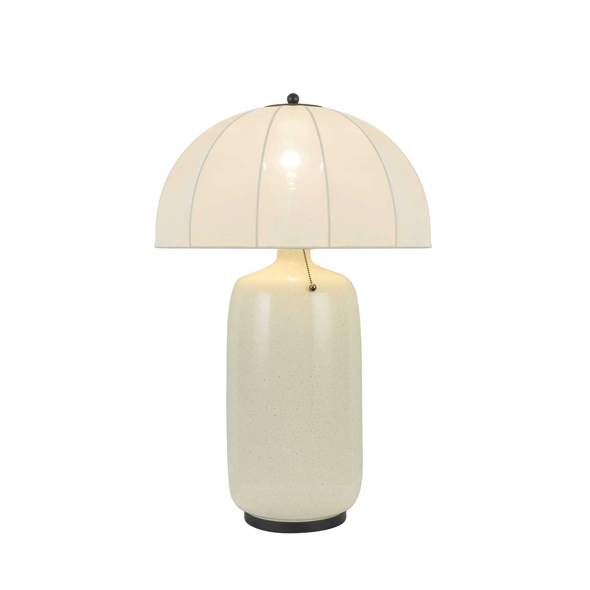 Lampe de table CROSBY en noir mat — TL661018MB — Luminaire Expert