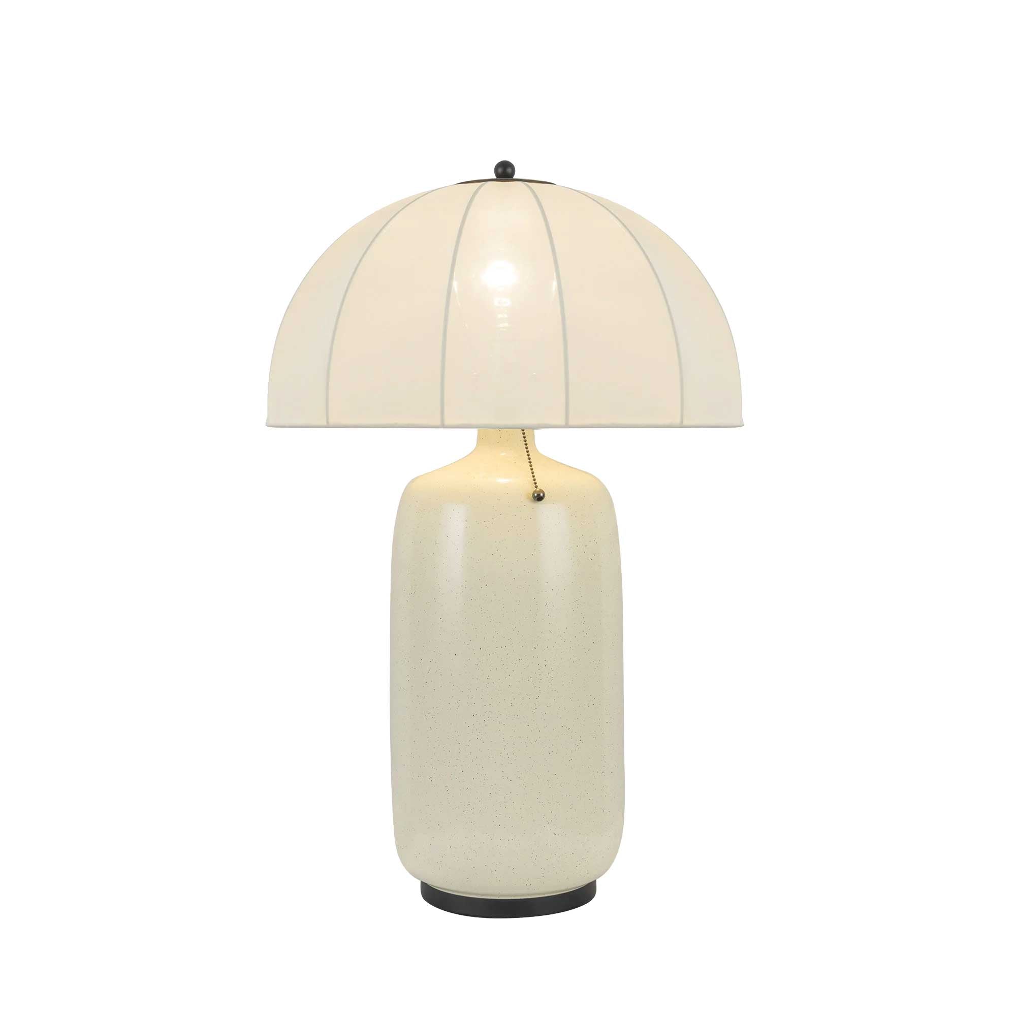 Lampe de table CROSBY en noir mat — TL661018MB — Luminaire Expert