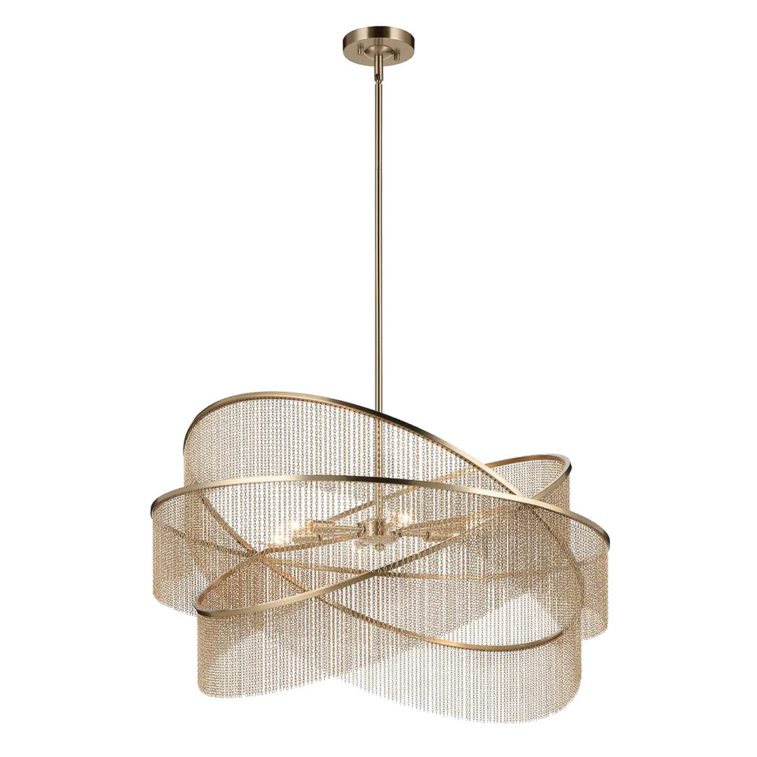Suspension KHAITE en bronze champagne — 52824CPZ — Luminaire Expert