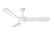 Ventilateur de plafond SWELL LLUMINATED en blanc mat — 903856FWW-LDD — Luminaire Expert