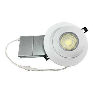 Accessoire de salle de bain Encastré pivotable en blanc — 70534 — Luminaire Expert