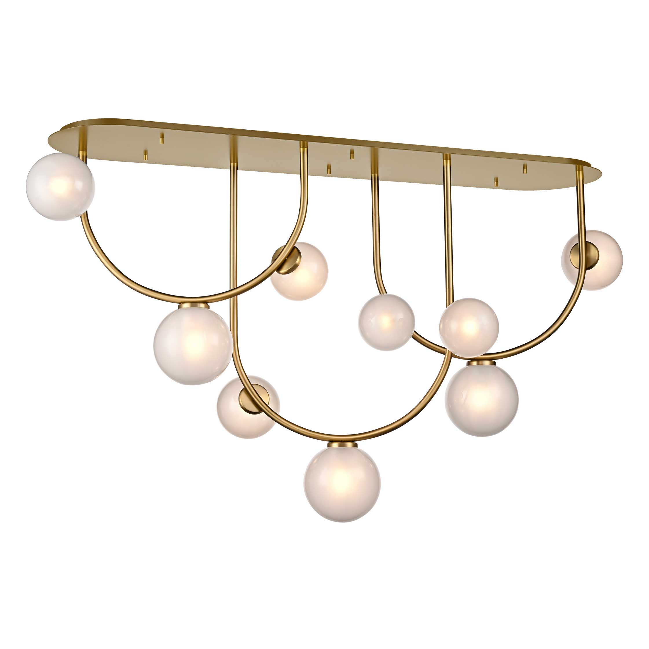 Suspension ESCARPMENT en or champagne — DVP26404CPG-VICE — Luminaire Expert