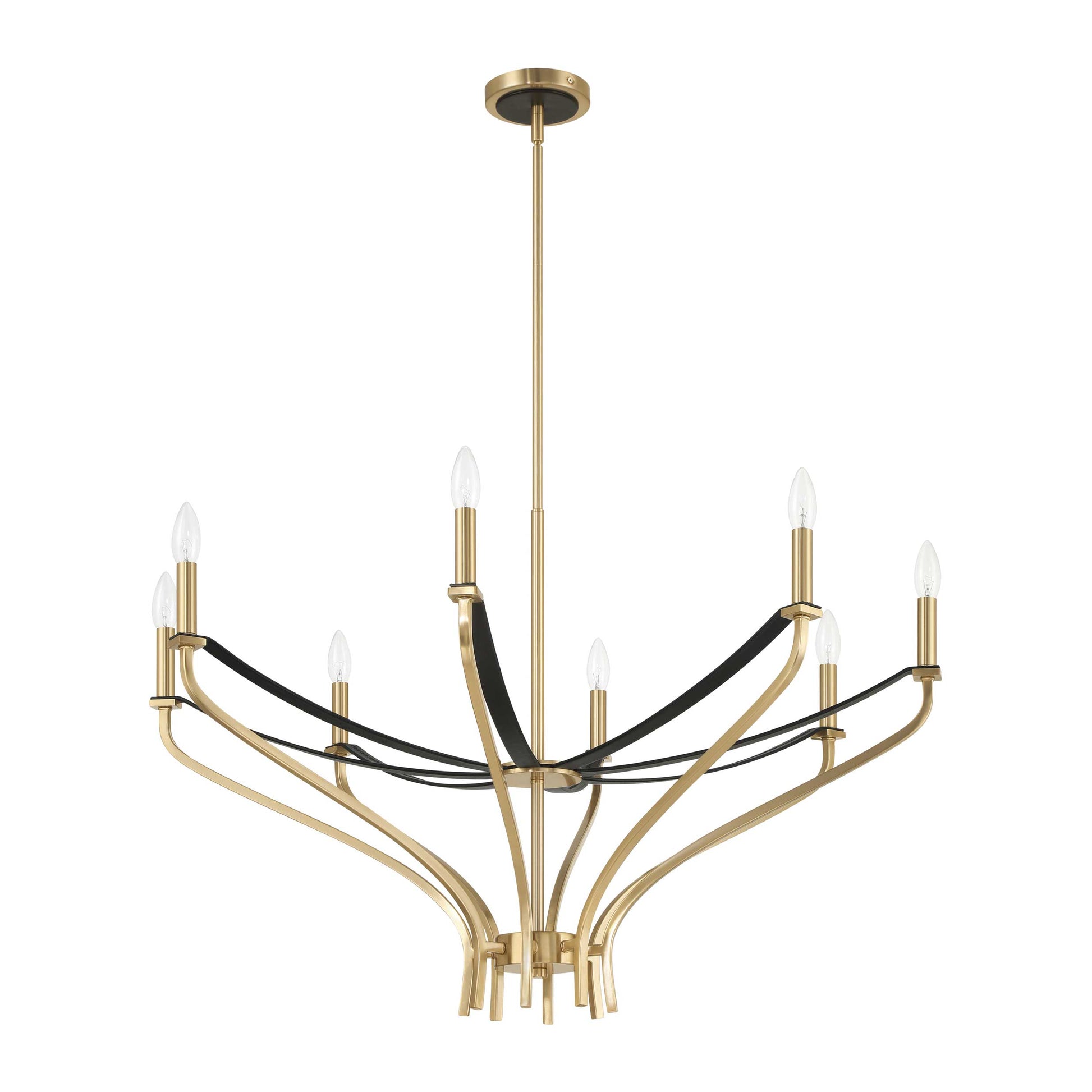 Suspension SUSSEX en champagne bronze — 207369A — Luminaire Expert