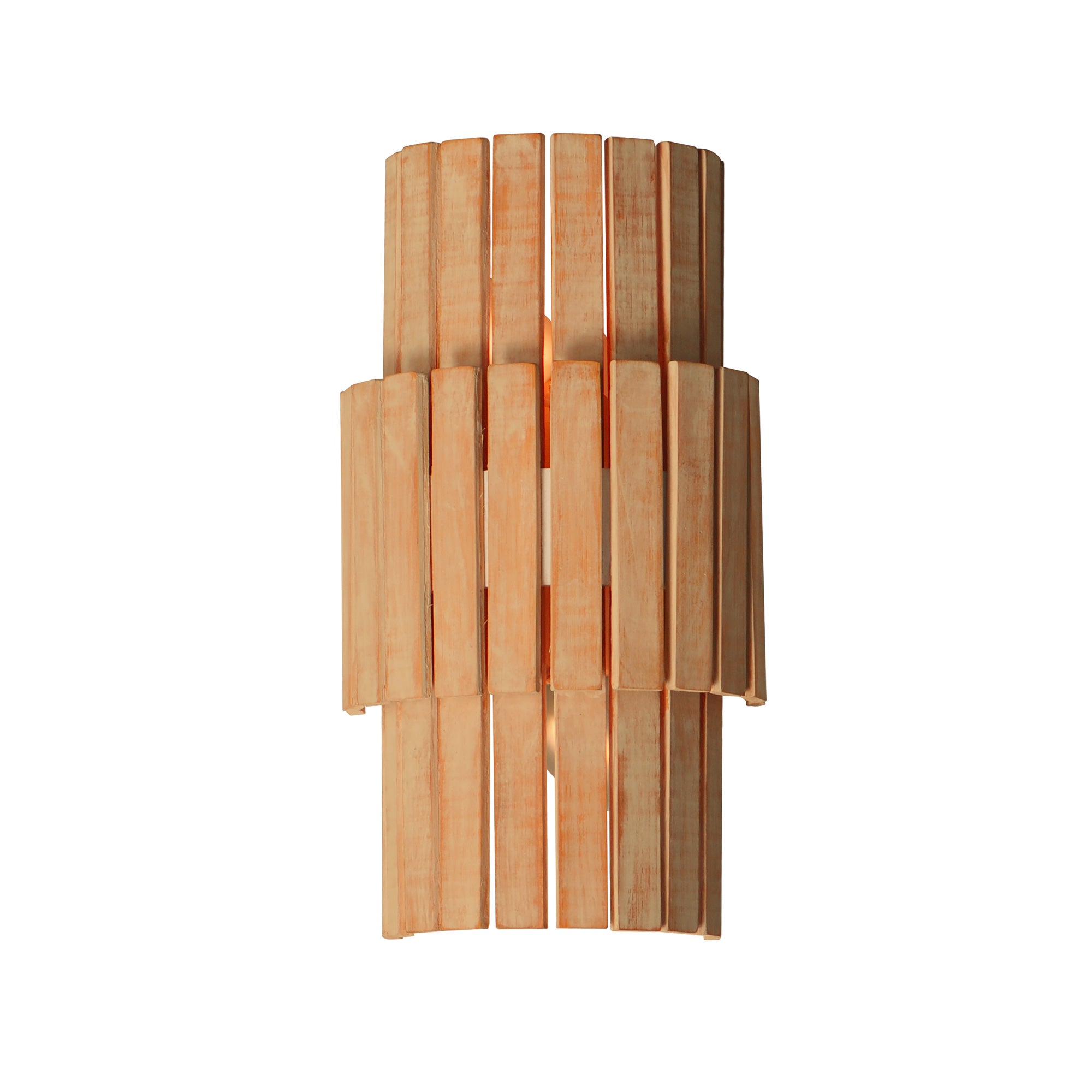 Applique murale SATORI en laiton vieilli naturel — 14450NANAB — Luminaire Expert