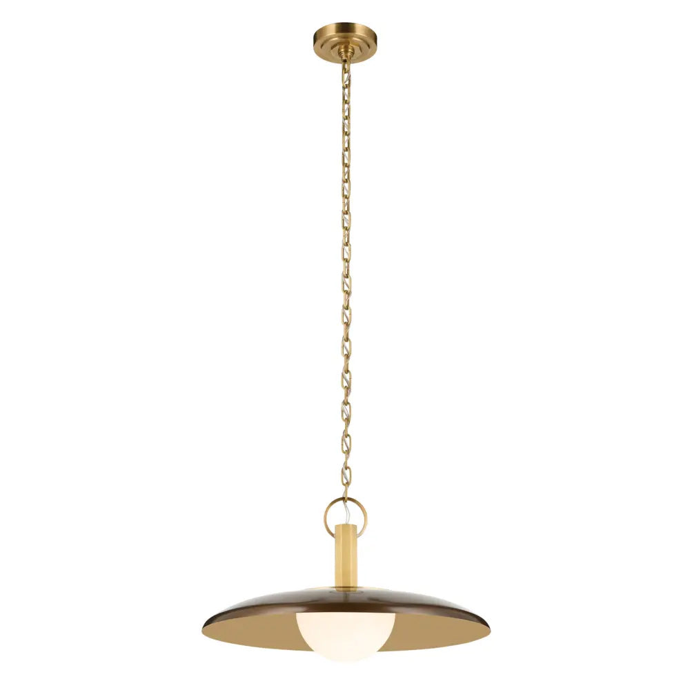 Suspension KURIO en bronze laqué et laiton laqué — 52835LBZ — Luminaire Expert