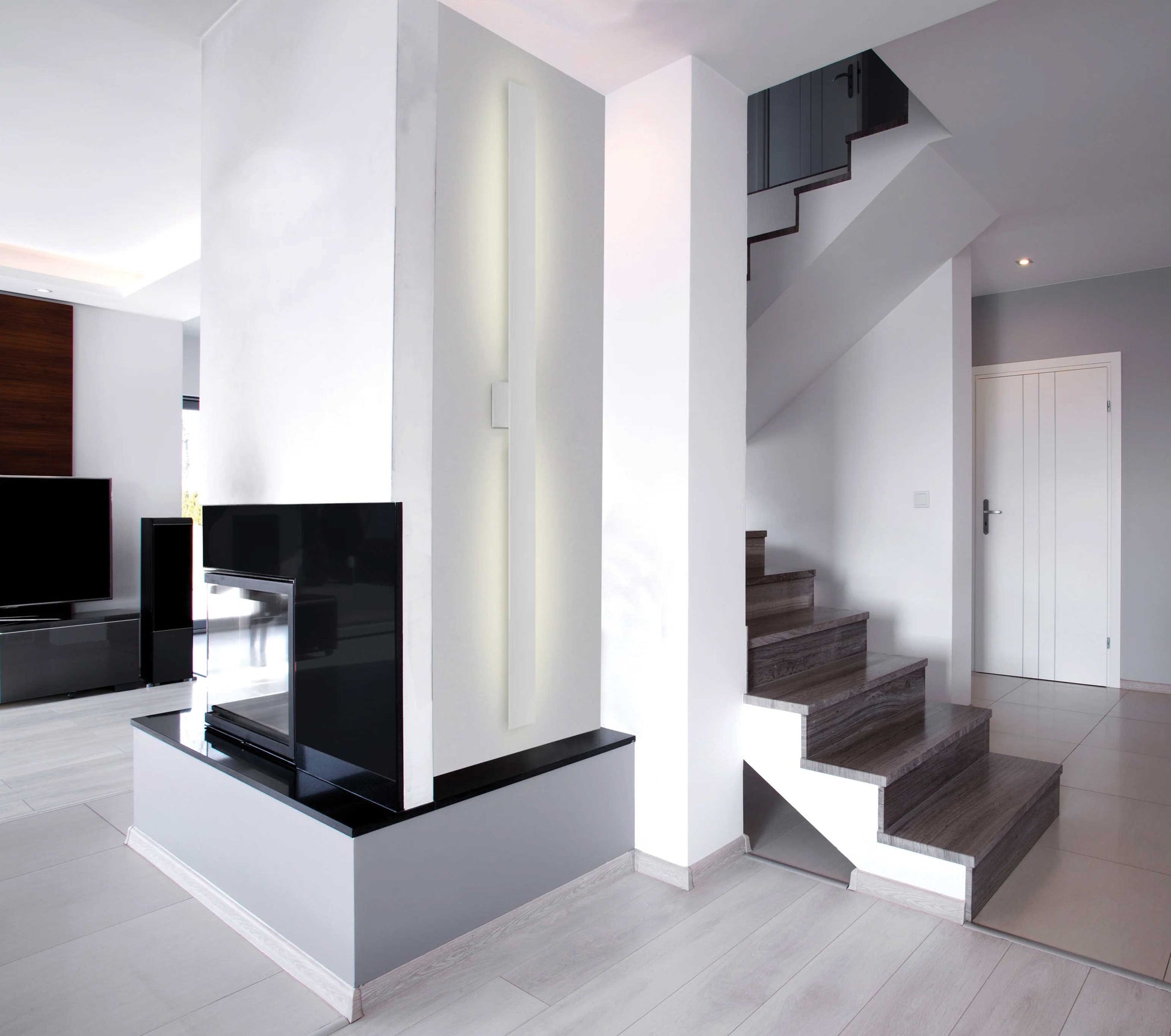 Applique murale VESTA en blanc — AT7972-WH — Luminaire Expert