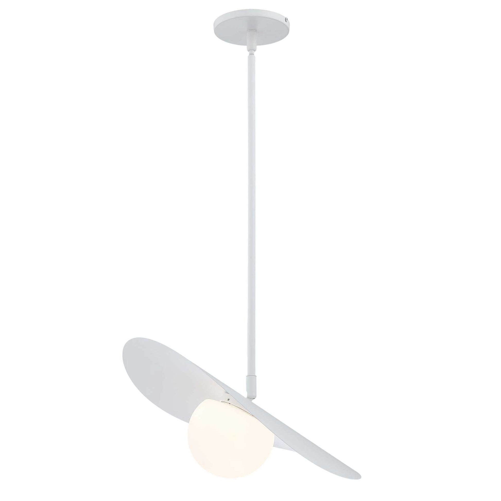 Suspension PAVEN en blanc mat — PVN-1612LEDP-MW — Luminaire Expert