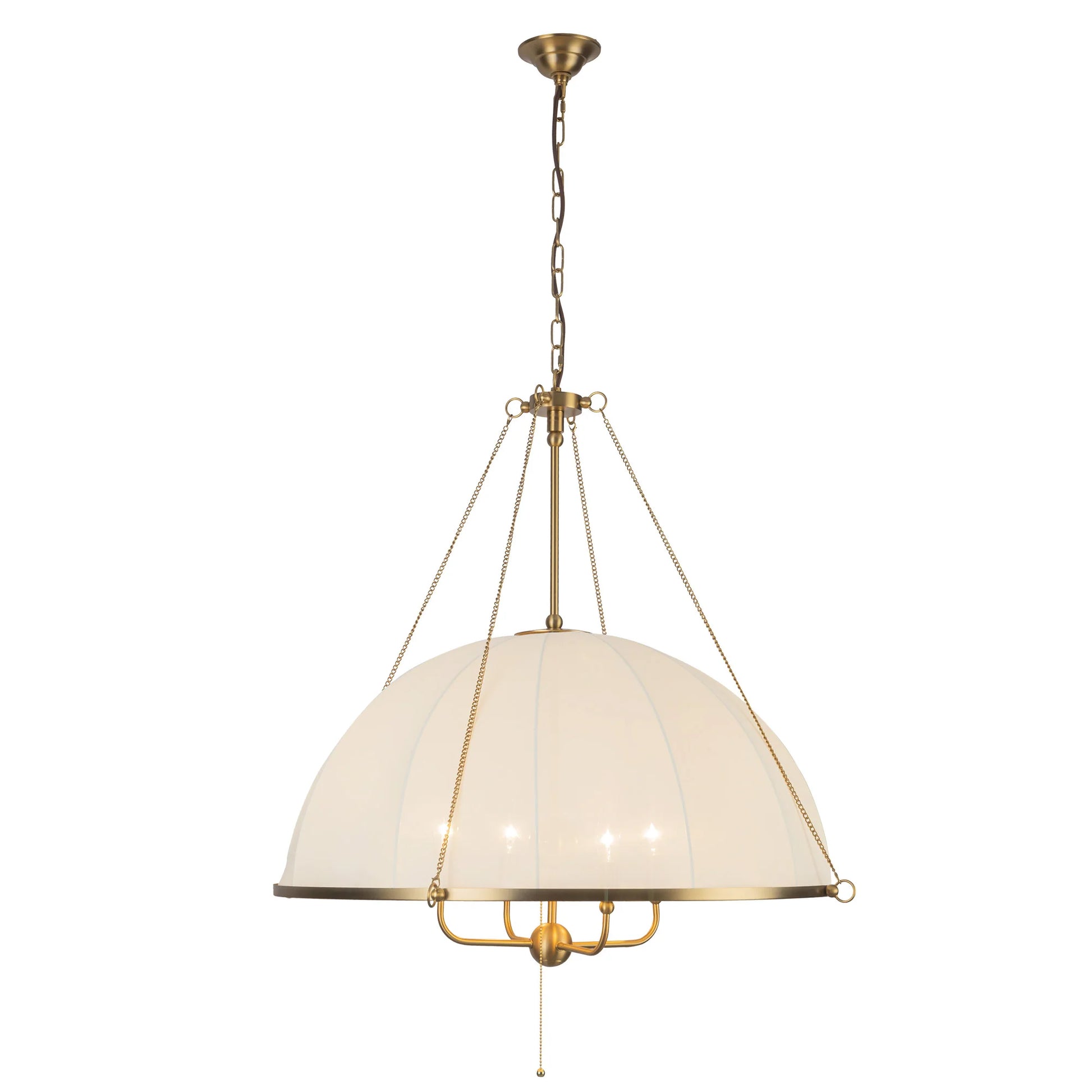 Suspension CROSBY en or brossé — CH661433BG — Luminaire Expert