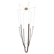 Suspension AYERS en champagne bronze — 207276A — Luminaire Expert