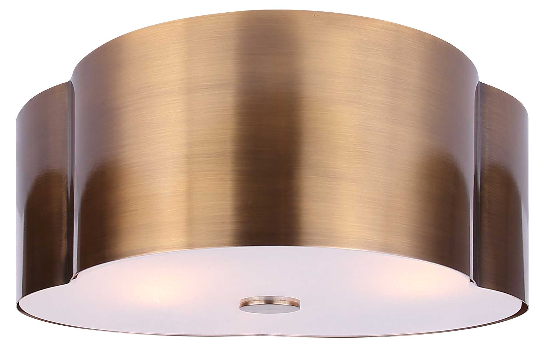 Plafonnier ETTA en doré — IFM2250B14GD — Luminaire Expert