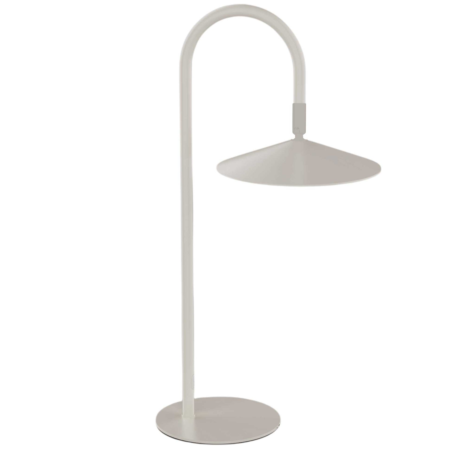 Lampe de table RAQUEL en lin mat — RQL-2610LEDT-MLN — Luminaire Expert