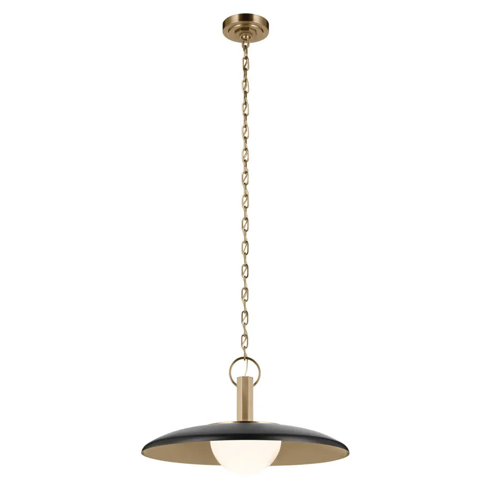 Suspension KURIO en noir et bronze champagne — 52835BK — Luminaire Expert