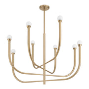 Suspension DAHLIA en laiton — 207257A — Luminaire Expert