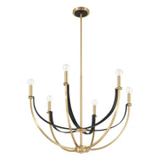 Suspension SUSSEX en champagne bronze — 207368A — Luminaire Expert