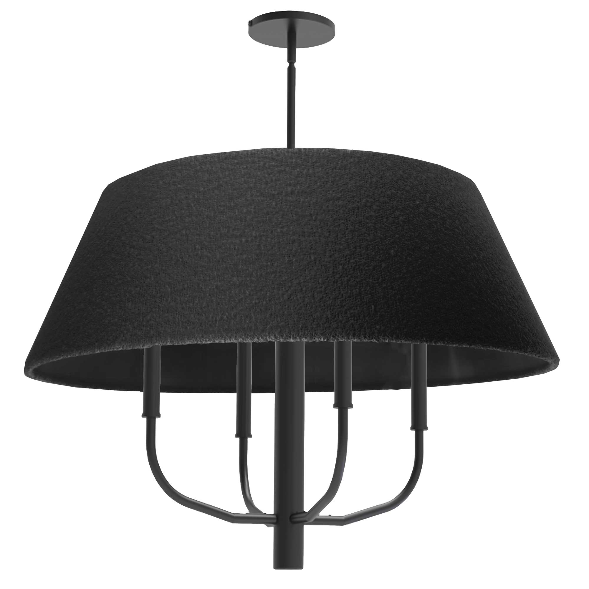 Suspension DALIA en noir mat — DAL-244C-MB-511 — Luminaire Expert