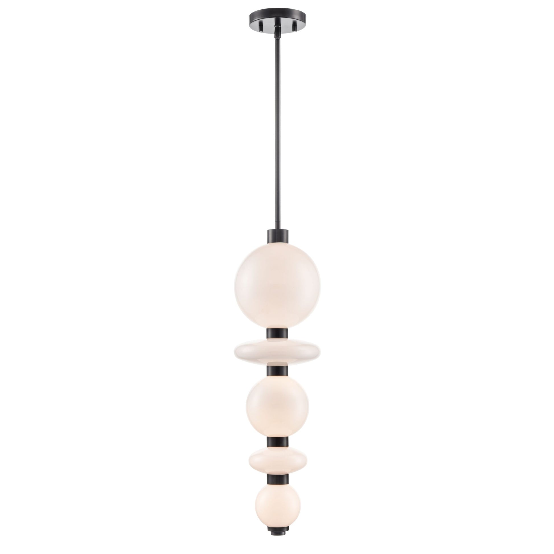 Suspension CORSAIR en ébène — DVP48110EB-TO — Luminaire Expert