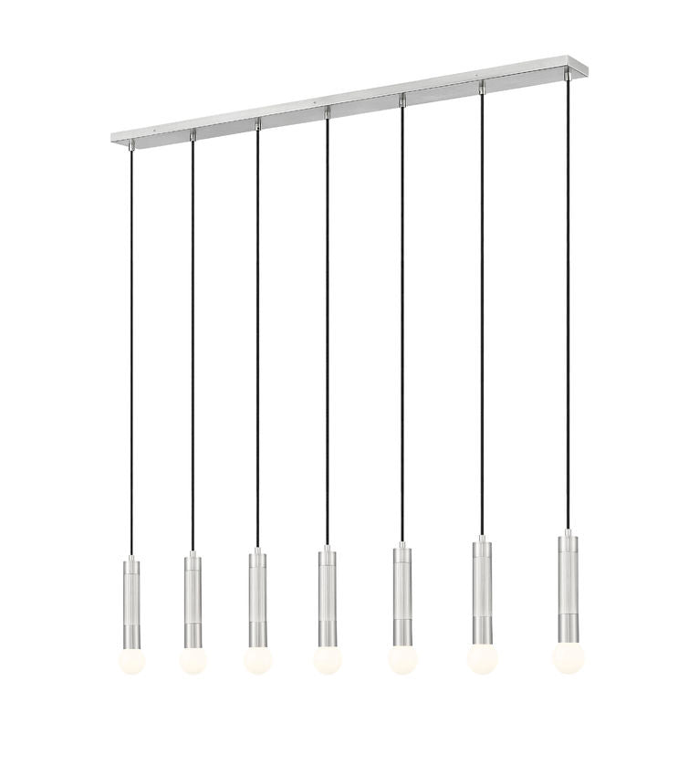 Suspension STARI en nickel brossé — IL-119Y — Luminaire Expert