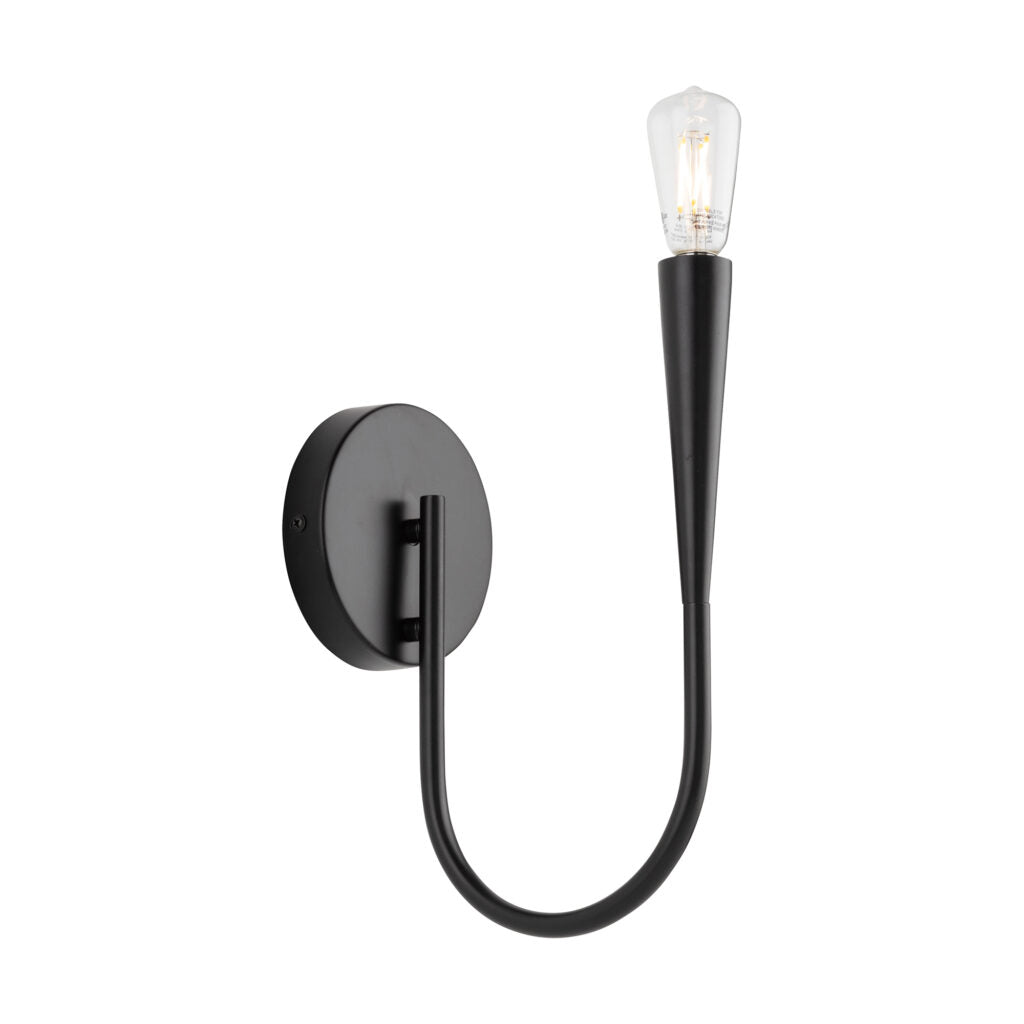 Applique murale BRONTE en noir — Artcraft