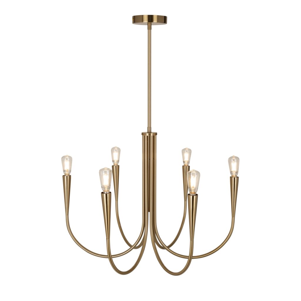 Suspension BRONTE en laiton — Artcraft