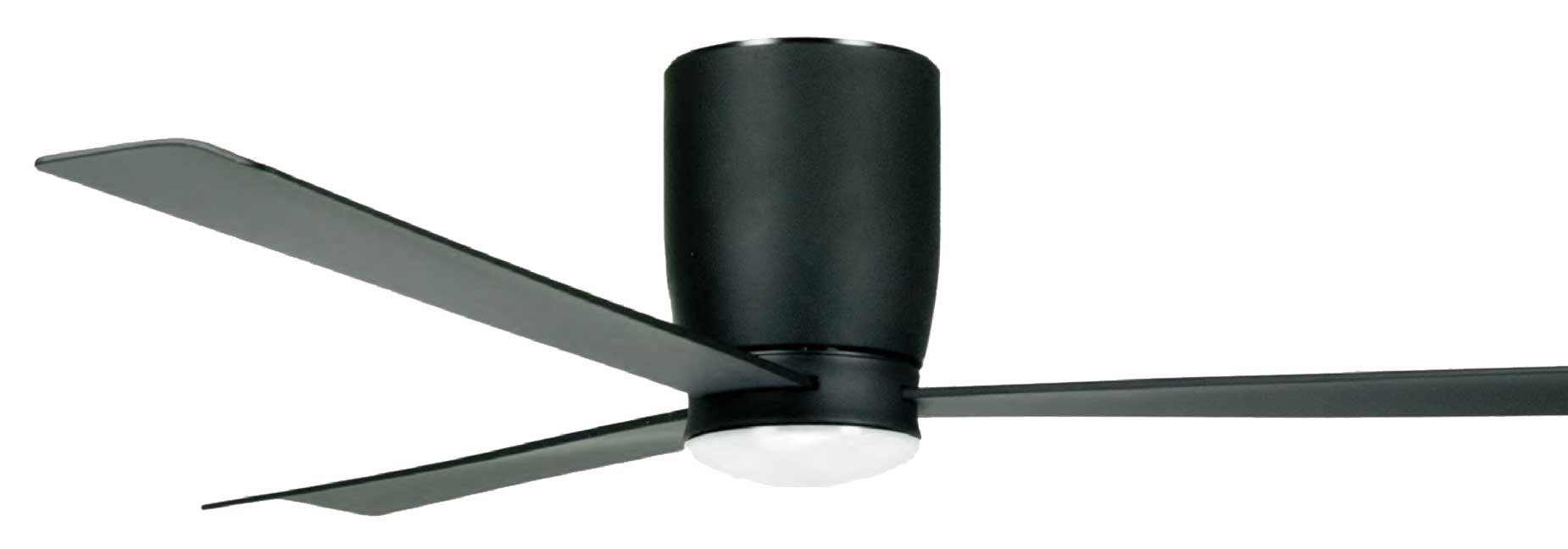 Ventilateur MOOD en noir mat — Kendal