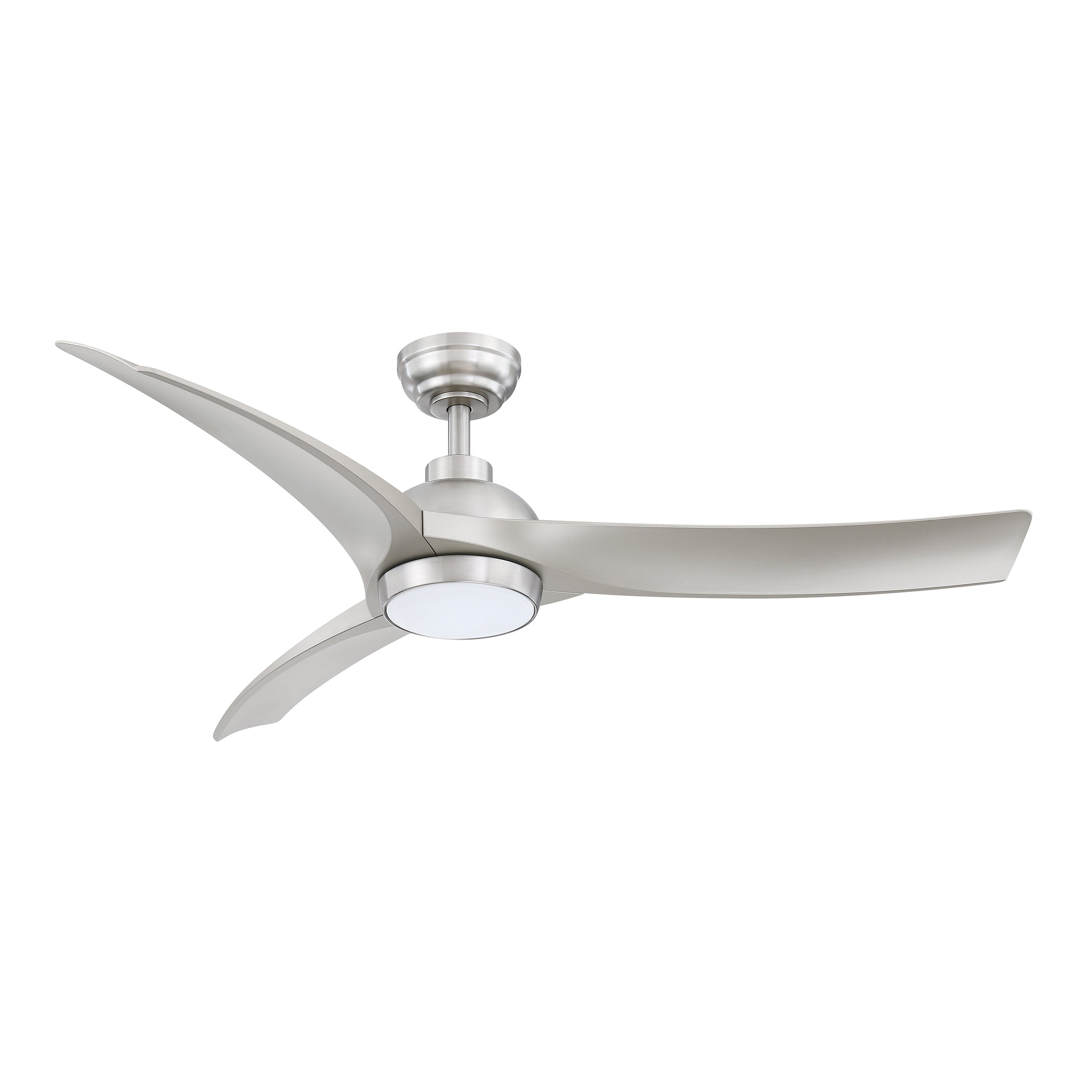 Ventilateur de plafond JANAX en nickel satiné Kendal — vue supplémentaire