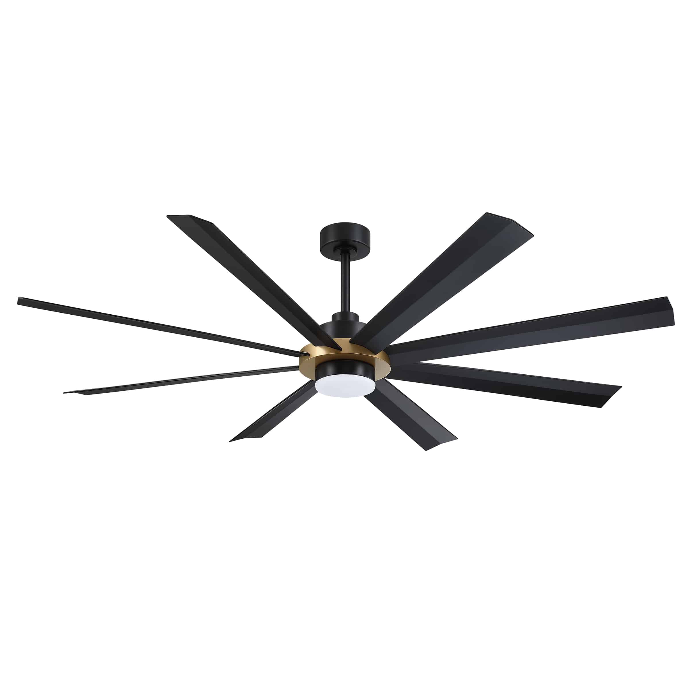 Ventilateur VENN en noir et laiton — Kendal