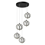 Suspension ROSE en noir — Artcraft | Luminaire Expert