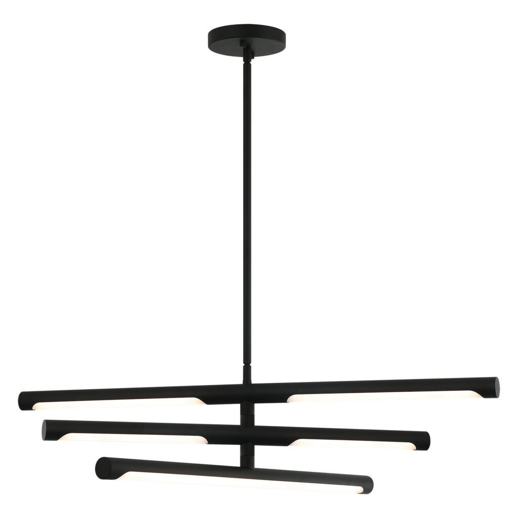 Suspension NOVELLE en noir mat — Matteo