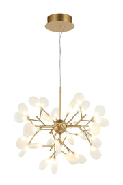 Suspension HYDRANGEA BLOOM en or — Matteo