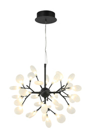 Suspension HYDRANGEA BLOOM en noir mat — Matteo