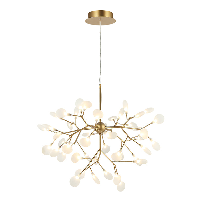 Suspension HYDRANGEA BLOOM en or — Matteo