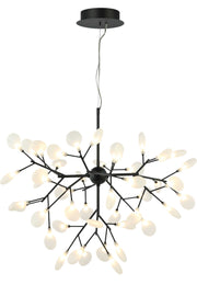 Suspension HYDRANGEA BLOOM en noir mat — Matteo