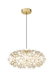 Suspension CORAL en or — Matteo