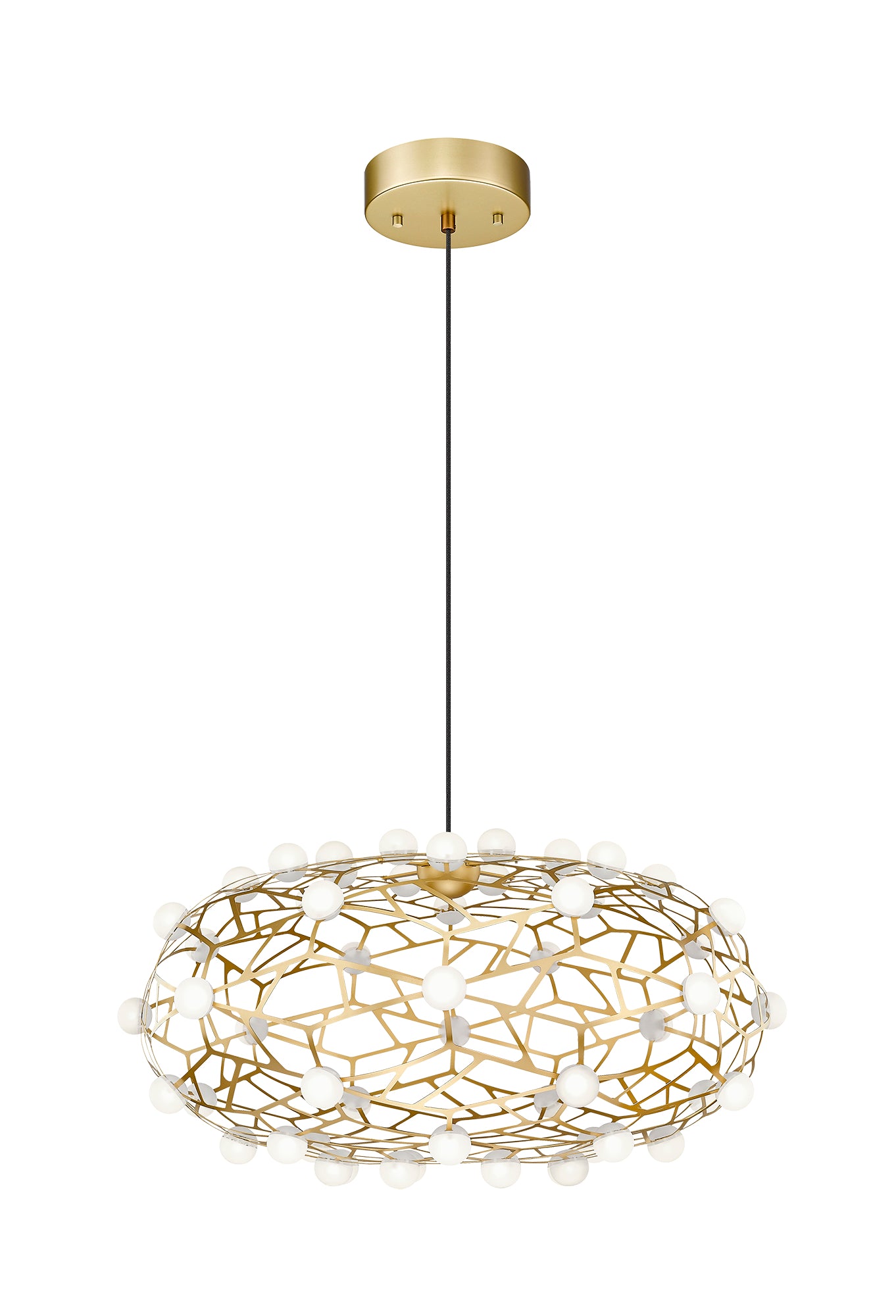 Suspension CORAL en or — Matteo