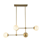 Suspension FIORE en or brossé — Alora