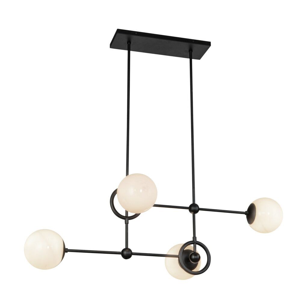 Suspension FIORE en noir mat — Alora