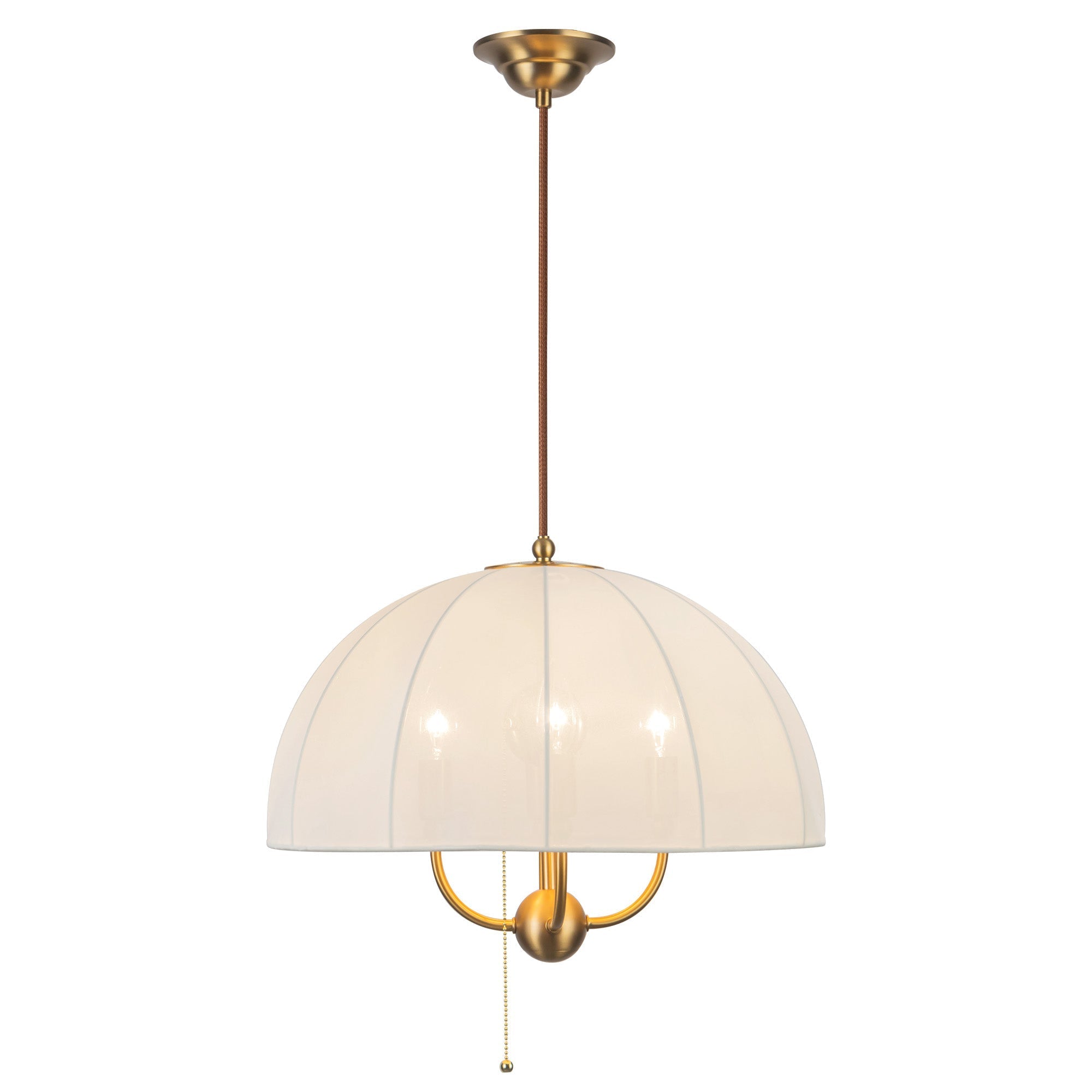 Suspension CROSBY en or brossé Kuzco / Alora — vue supplémentaire