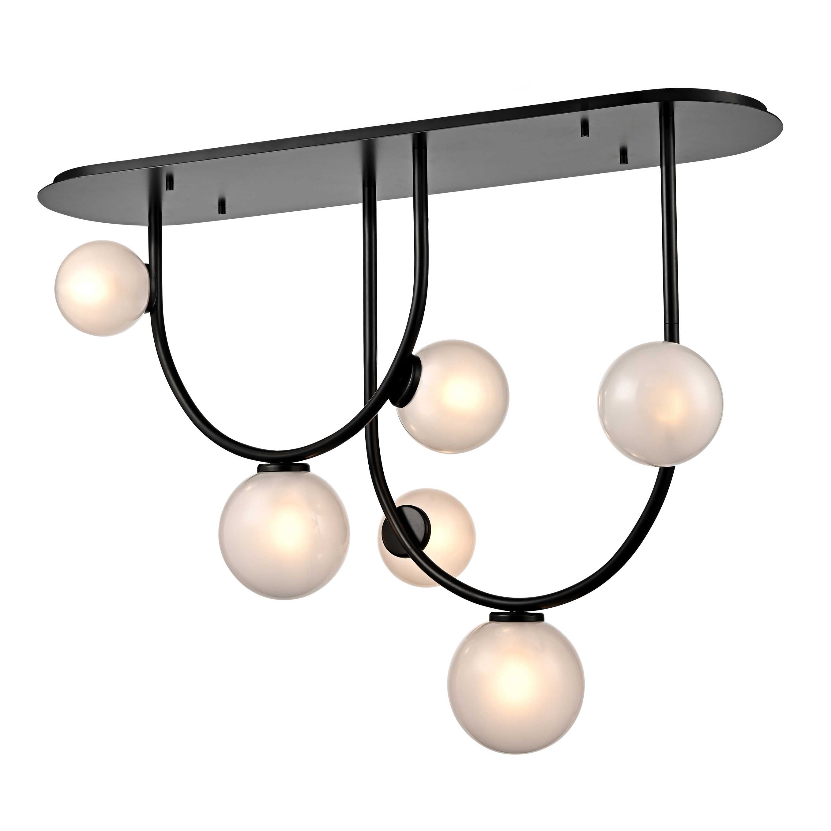 Suspension ESCARPMENT en ébène — Luminaire Expert