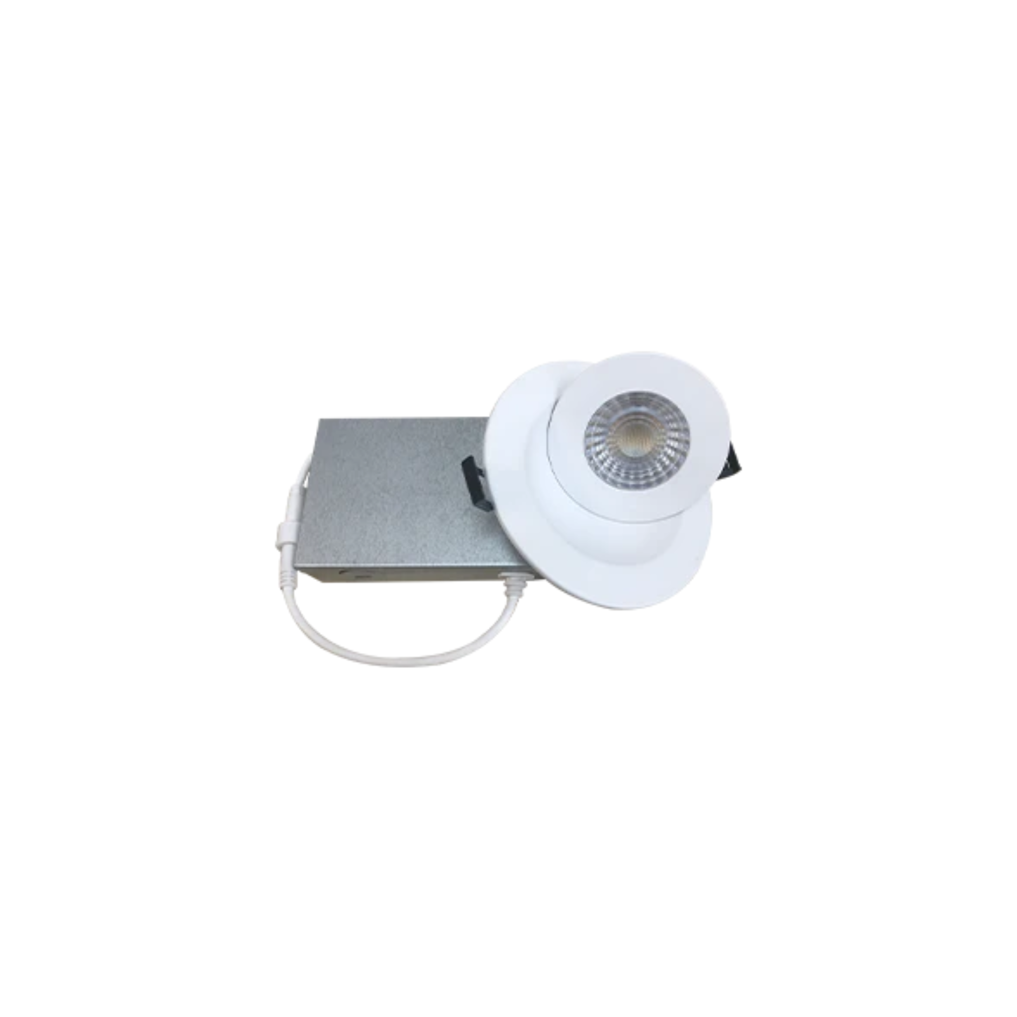 Accessoire de salle de bain Encastré pivotable en blanc Stanpro — vue supplémentaire
