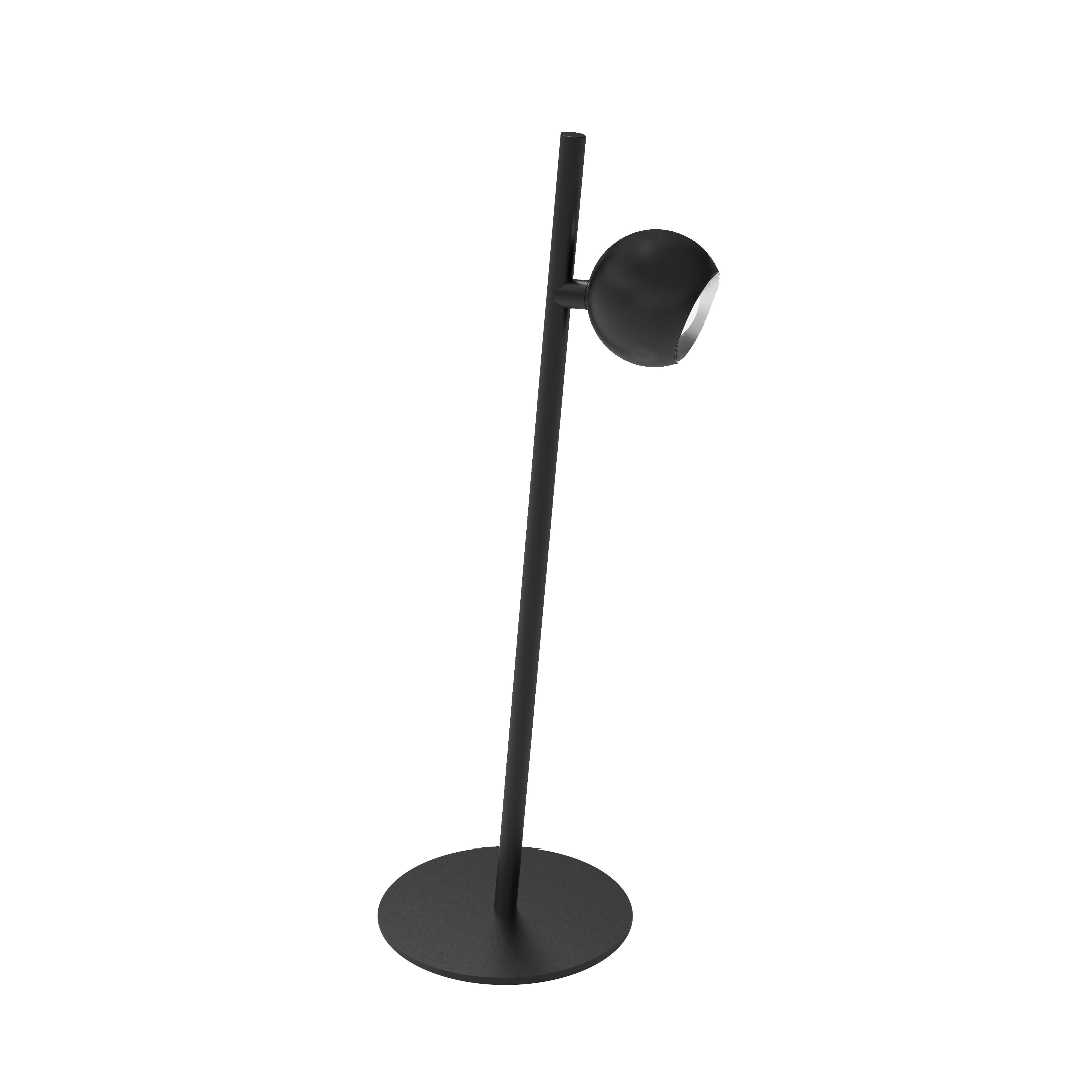 Lampe de table FERNANDA en noir sableux Dainolite — vue supplémentaire