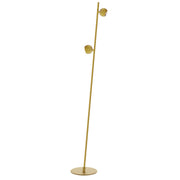 Lampe de plancher FERNANDA en laiton vieilli Dainolite — vue supplémentaire