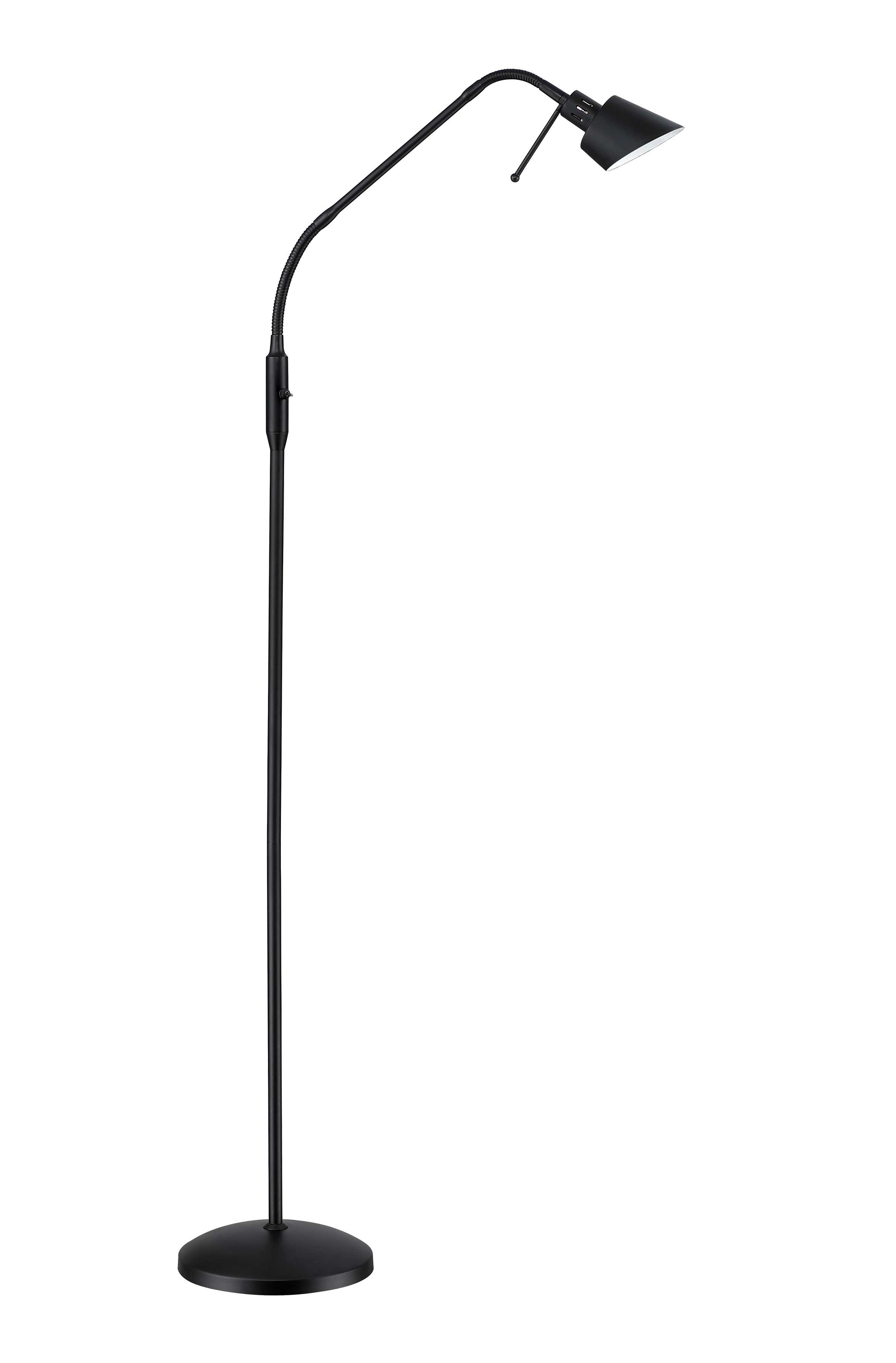 Lampe de plancher OSLO en noir — Kendal