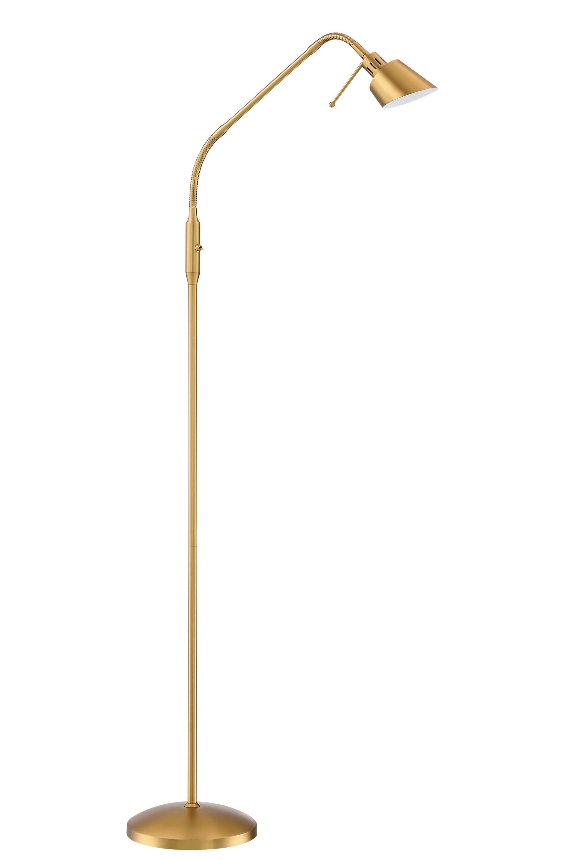 Lampe de plancher OSLO en laiton — Kendal