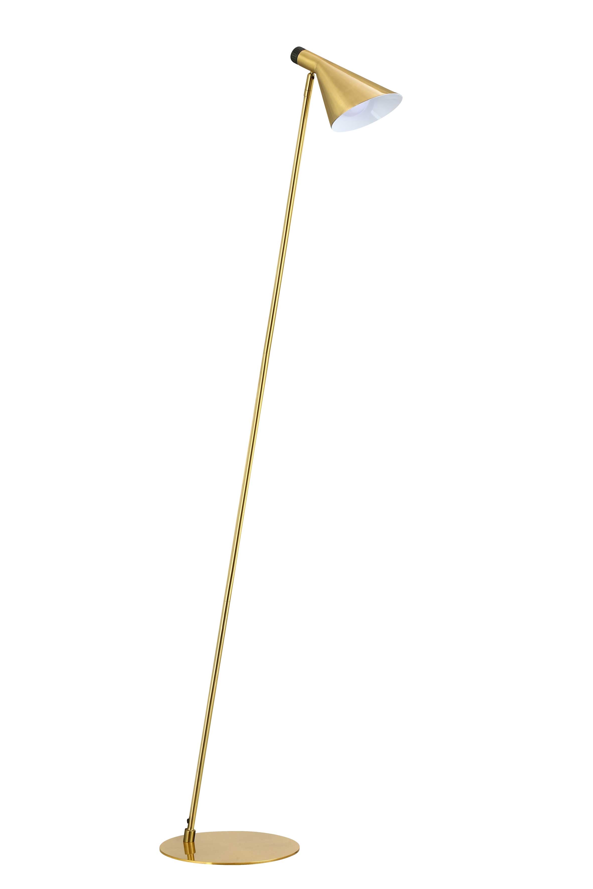 Lampe de plancher CENA en laiton — Kendal
